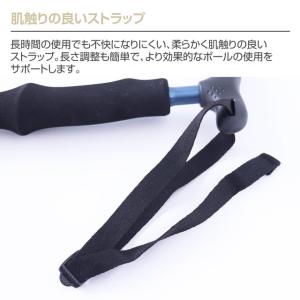 ティゴラ アルミ製 T型トレッキングポール ト...の詳細画像4