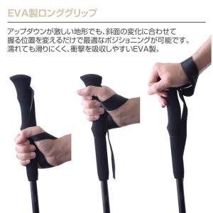 ティゴラ アルミ製I型トレッキングポール TR...の詳細画像2