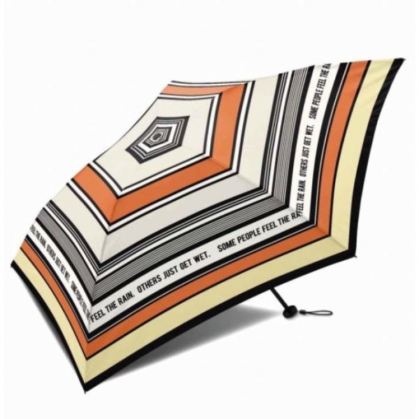 キウ AIR-LIGHT UMBRELLA マルチボーダー オレンジ K34-156 トレッキング ...