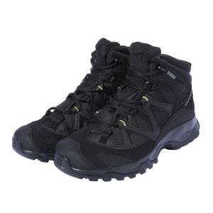 サロモン CROSSROAD 2 WIDE MID GTX L41108200 メンズ トレッキング シューズ : ブラック SALOMON