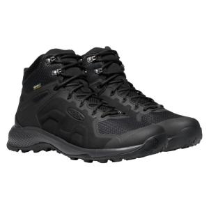 キーン EXPLORE MID WP 1021602 メンズ トレッキング シューズ : ブラック KEEN