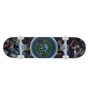 ラングスジャパン ラングスR1スケートボード アーバンブラック 106912 BK エクストリームスポーツ ボード/スケート : ブラック rangsjapan