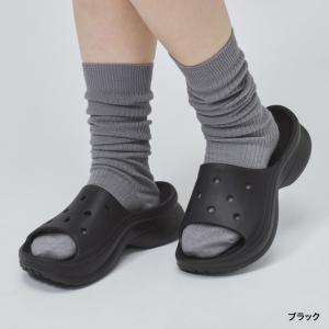 クロックス Bae Slide Blk 211108-001 レディース サンダル : ブラック crocs