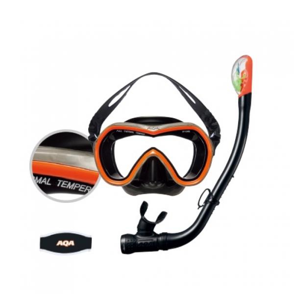 エーキューエー オルカソフト サミードライスペシャルシリコン KZ-9001 マリン シュノーケルセ...