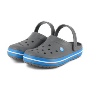 【64%OFF】 クロックス 正規品 クロックバンド クロッグ チャコールグレー×ブルー クロッグサンダル Crocband Clog Charcoal/Ocean crocs