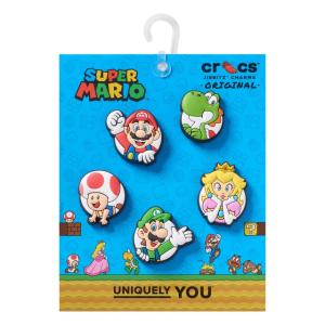 クロックス スーパーマリオコア 5パック 10017951 ジュニア キッズ 子供 サンダルアクセサリ ジビッツ crocs
