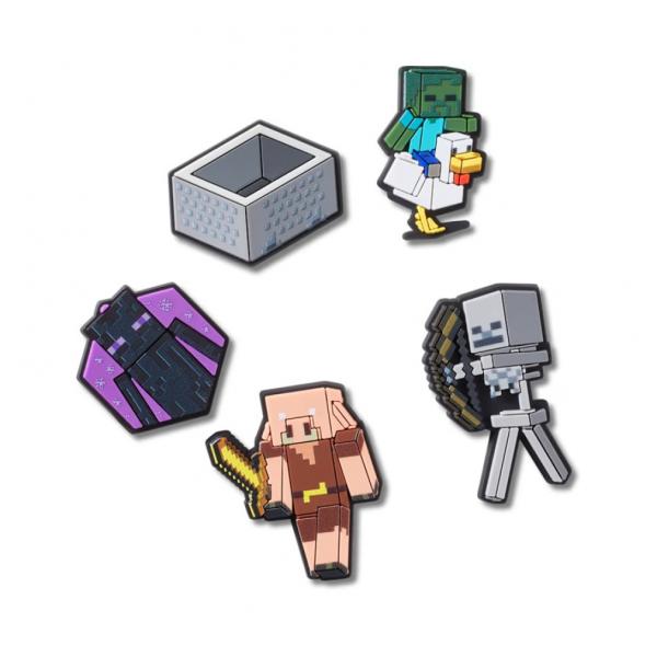 クロックス マインクラフト 5 パック 10014539 ジュニア キッズ 子供 サンダル小物 ジビ...