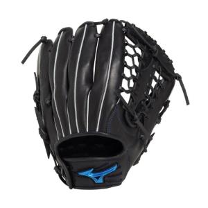 Mizuno 軟式野球用グローブ 黒　ピッチャー用 MIZUNO（ミズノ） 軟式用Mz Softerオールラウンド用 サイズ12