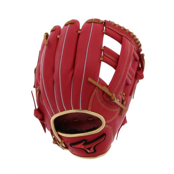 ミズノ 軟式用 WILLDRIVE RED ウィルドライブ レッド オールラウンド用 サイズ9 右投...