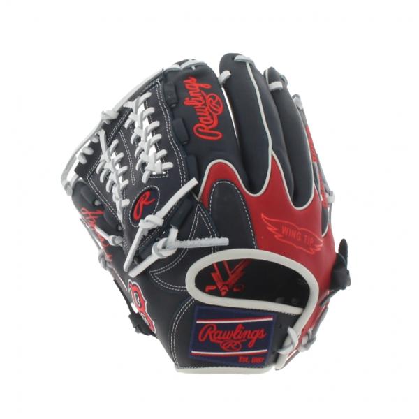 ローリングス 軟式 HYPER TECH MLB TEAM オールラウンド用 左投用 GR5HTMN...