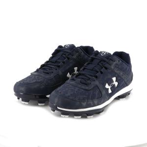 アンダーアーマー UA Ignitelite Low TPU Wide 3022133 400 野球 スパイクシューズ : ネイビー×ホワイト UNDER ARMOUR