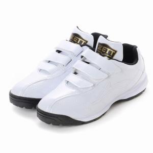 ゼット ラフィエット ジュニア キッズ 子供 野球 トレーニングシューズ : ホワイト×ホワイト BSR8017G ZETT