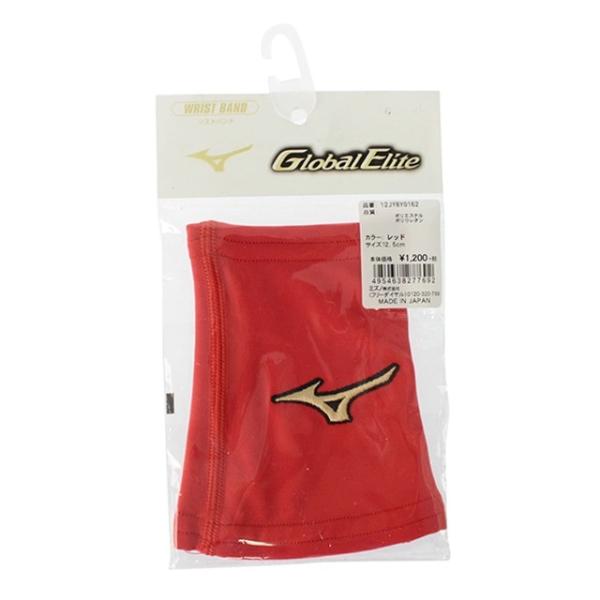 ミズノ メンズ 野球 リストバンド GEリストバンド ストレッチタイプ 12JY8Y0162 : レ...