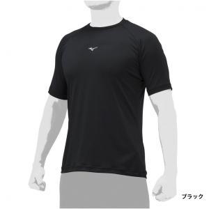 ミズノ メンズ 野球 ローネック半袖アンダーシ...の詳細画像4