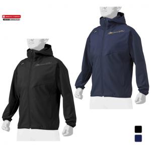 ミズノ メンズ 野球 長袖ウインドブレーカー テックシールドフーディ 12JE2W71 MIZUNO