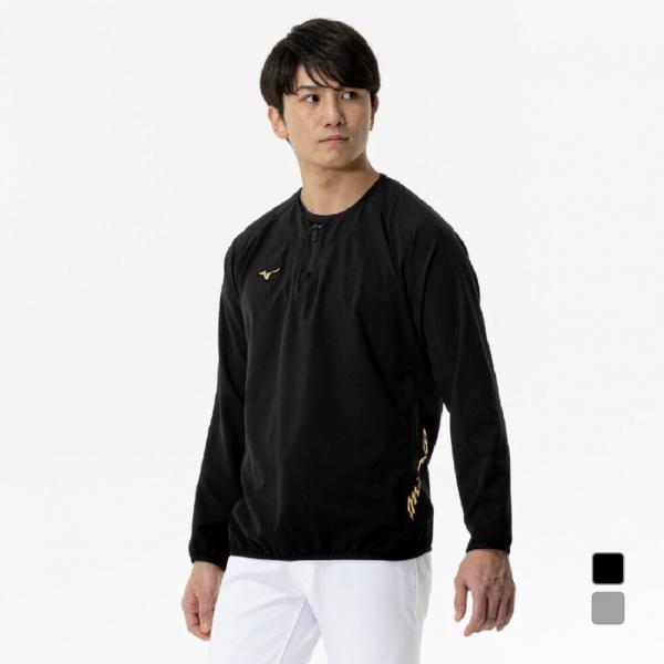 ミズノ メンズ 野球 長袖ウインドブレーカー トレーニングジャケット長袖 12JECJ70 MIZU...