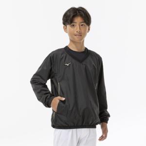 ミズノ ジュニア キッズ・子供 野球 長袖ウイ...の詳細画像2