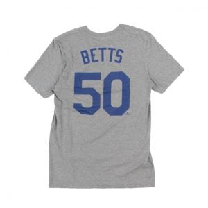 ナイキ メンズ 野球 ウェア MLB ムーキーベッツ ネームアンドナンバー TEE Tシャツ 06GLD9003 ロサンゼルス・ドジャース : グレー NIKE｜アルペングループヤフー店