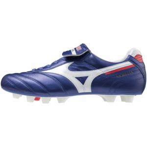 ミズノ モレリア 2 MORELIA II JAPAN P1GA200025 メンズ サッカー スパイクシューズ 2E : ブルー×ホワイト MIZUNO
