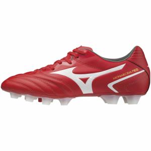 ミズノ モナルシーダ NEO II SW スーパーワイド P1GA210401 メンズ サッカー スパイクシューズ 4E : レッド×ホワイト MIZUNO