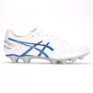 アシックス DS LIGHT WIDE ディーエス ライト ワイド 1103A080 メンズ サッカー スパイクシューズ 3E : ホワイト×ネイビー asics｜アルペングループヤフー店