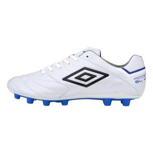 アンブロ アクセレイター SL WIDE HG ワイド UU2RJA08WB メンズ サッカー スパイクシューズ 3E : ホワイト×ブルー UMBRO