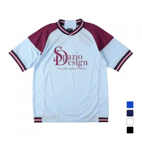 スパッツィオ メンズ サッカー/フットサル 半袖シャツ ラインリブプラシャツ GE1051 SPAZ...