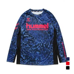 ヒュンメル メンズ サッカー/フットサル 長袖シャツ L/Sプラクティスシャツ HAP7127 hummel