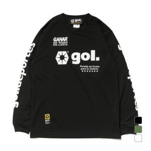 ゴル メンズ サッカー/フットサル 長袖シャツ gol長袖ドライシャツ ロゴス G291-860 gol