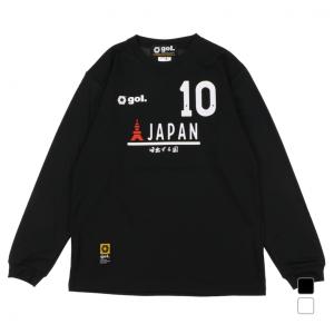 ゴル メンズ サッカー/フットサル JAPAN VICTRY 10 長袖シャツ gol｜alpen-group