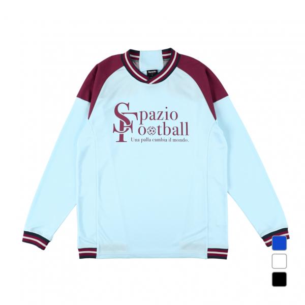 スパッツィオ メンズ サッカー/フットサル 長袖シャツ ラインリブ長袖プラシャツ GE1006 接触...