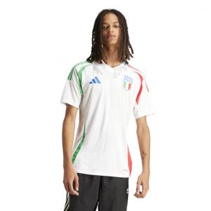 アディダス メンズ サッカー ライセンスシャツ イタリア代表 2024 アウェイユニフォーム IN0656 : ホワイト adidas｜alpen-group