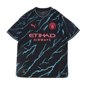 プーマ メンズ サッカー/フットサル ライセンスシャツ 23-24 マンチェスターシティ MCFC 3RD レプリカ シャツ 770460 : ネイビー PUMA｜アルペングループヤフー店