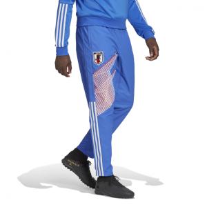 アディダス メンズ サッカー ライセンスシャツ サッカー日本代表 2022 トラベル パンツ HD8933 : ブルー adidasの商品画像