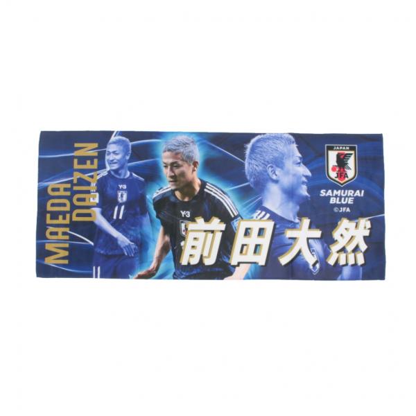 ジェイエフエーサッカー日本代表 プレーヤーズフェイスタオル 11前田大然 サッカー/フットサル ライ...
