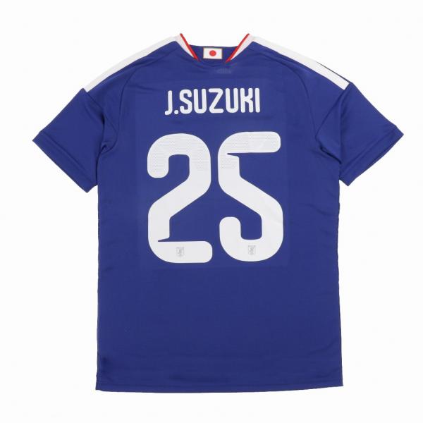 アディダス サッカー 日本代表 2026 ホーム レプリカユニフォーム #25 鈴木 淳之介 ネーム...