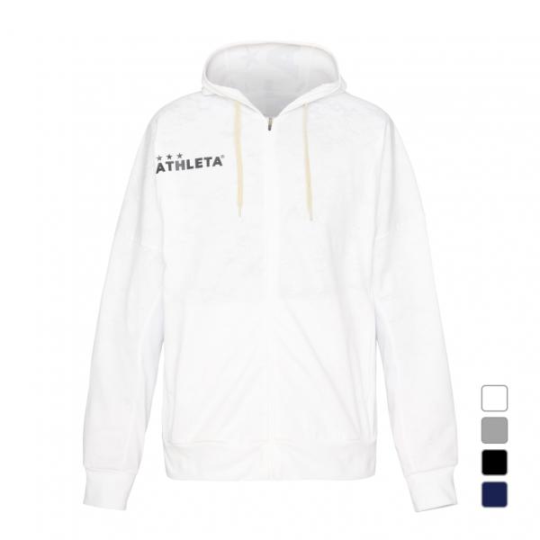 アスレタ メンズ サッカー/フットサル スウェット ジャガードスウェットZIPパーカー 03381 ...