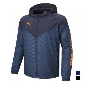 プーマ メンズ サッカー/フットサル フルジップ PUMA FUsBALL HYBRID ウーブンジャケット 658009 PUMA