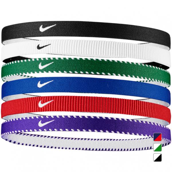 ナイキ サッカー/フットサル ヘアバンド フレックス クラシック ヘッドバンド 6本パック BN20...