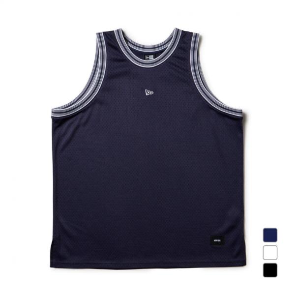 ニューエラ メンズ レディス バスケットボール ノースリーブシャツ バスケットボール メッシュ タン...