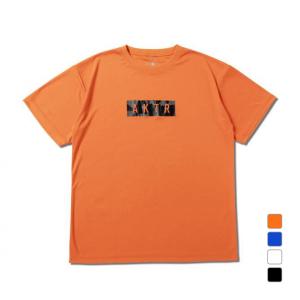 アクター メンズ レディス バスケットボール 半袖Tシャツ CUT-UP CAMO BOX LOGO SPORTS TEE 125-027005 AKTR
