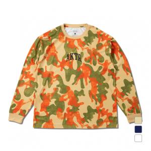 AKTR バスケ 長袖Tシャツ PLAY CAMOの買取情報