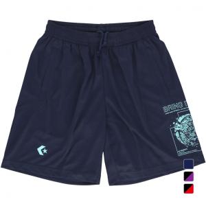 コンバース メンズ レディス バスケットボール ハーフパンツ プラクティスパンツ ポケット付き CBB252868 Converse