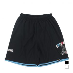 スポルディング ジュニア キッズ・子供 バスケットボール ハーフパンツ ジュニア プラクティスパンツ スポンジ・ボブ パペット SJP25181S SPALDING