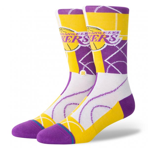 スタンス メンズ レディス バスケットボール SOCKS ZONE LAL ソックス ゾーン NBA...