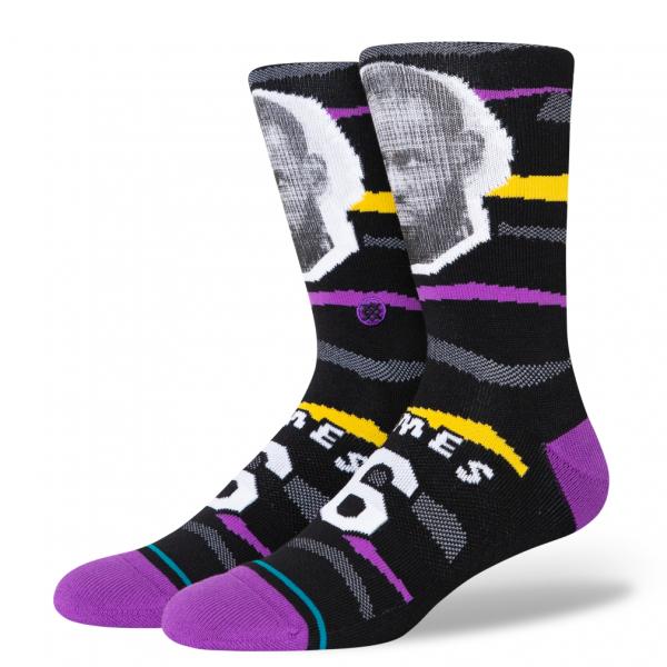 スタンス メンズ レディス バスケットボール SOCKS FAXED LEBRON ソックス ファッ...