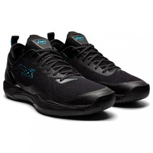 アシックス グライドノヴァ GLIDE NOVA FF 2 1061A038 メンズ レディース バスケットボール シューズ バッシュ 2E : ブラック asics