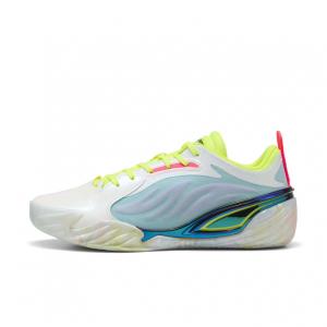 プーマPUMA バッシュ IRIDESCENT HORNETSラメロ・ボール美品 PUMA x LAMELO BALL MB.04 Iridescent Men's Basketball Shoes