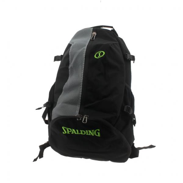 スポルディング ケイジャー ブリーズ グレー×グリーン 40-017GG バスケットボール バックパ...