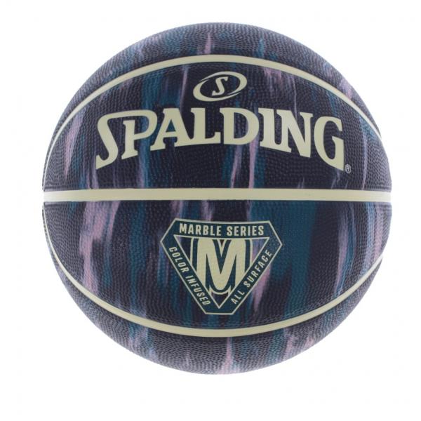 スポルディング バスケットボール 練習球 マーブル トープ×レモン 85-361J SPALDING